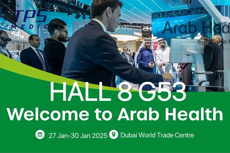 Welcome to Arab Health 2025 TPS Medical Booth