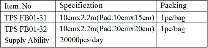 Israeli ECO Bandage TPS FB01-3 Packing Details